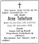 Dødsannonse Arne Tellefsen