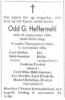 Dødsannonse Odd Gunnar Heffermehl Dødsannonse Odd Gunnar Heffermehl