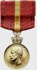 Kongens fortjenstmedalje i Gull
