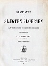 Stamtavle over slægten Gløersen (1897)